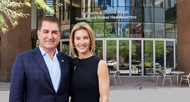 Thunderbird Francis & Dionne Najafi 100 Million Learners Global Initiative